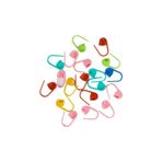 Zedhobi 100 Adet Ilmek Sabitleyici Ip Tutucu Plastik Çengelli Iğne Amigurumi Dantel ve Örgüleriniz Için