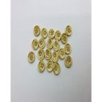 Zedhobi 20 Adet 15 mm Ahşap Çapa Desenli Düğme