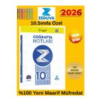 Zeduva Yayınları 2026 10.Sınıf Coğrafyanın Notları Konu Anlatımlı Ders Kitabı+Tablet Kalemi