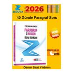Zeduva Yayınları 2026 Ösym Paragraf 40 Günde Rütüel Soru Bankası Öznur Saat Yıldırım+Kalem