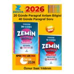 Zeduva Yayınları 2026 Ösym Zemin Paragraf 20 Günde Soru+Zemin 12 Günde Matematik+Kalem