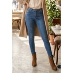 ZEE RUCCİ JEANS Mavi - Lazerli Skinny Kot Pantolon