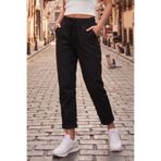 ZEE RUCCİ JEANS Siyah - Duble Paça Rahat Yürüyüş Pantolonu