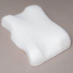 Zeelux Güzellik Yastığı, 2'si 1 Arada Yaşlanma Karşıtı ve Kırışıklık Karşıtı, Ortopedik ve Ergonomik Hafızalı Köpük. Boyun ve Omuz Ağrısı Yastığı. Yan ve Sırt Üstü Yatış Yastığı (Pamuk, 1) - 38 x 60 cm - Beyaz