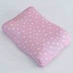 Zeelux Güzellik Yastığı, 2'si 1 Arada Yaşlanma Karşıtı ve Kırışıklık Karşıtı, Ortopedik ve Ergonomik Hafızalı Köpük. Boyun ve Omuz Ağrısı Yastığı. Yan ve Sırt Üstü Yatış Yastığı (Pamuk, 1) - 38 x 60 cm - Pembe - Açık Gri