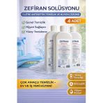 Zefiran Solüsyonu 1 Litre 4 Adet Set Antiseptik Hijyen Çok Amaçlı Temizlik Solüsyonu