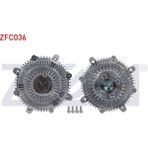 ZEGEN-ZFC036 - Fan Termıgı Ford Ranger (Er, Eq) 2.5 Tdcı 1997-2006/ Mazda B2500 2.5 D 2002-2006 - Siyah