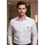 Zegna Pamuklu Gömlek - Beyaz - S