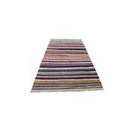Zehra Abla Halı El Dokuma Capcanlı Görkemli Bukleli Pamuklu Kilim 6290 Çok Renkli-175 x 350