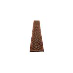 Zehra Abla Halı El Dokuma Ender Geometrik Yörük Cecim Yolluk Yün Kilim 6328 Çok Renkli-60 x 350