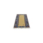 Zehra Abla Halı El Dokuma Nadir Farklı Kompozisyon İzmir Yün Kilim 5408 Renkli-110 x 170