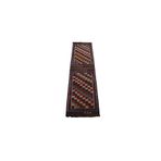 Zehra Abla Halı El Dokuma Yöresel Çumra Konya Yolluk Yün Kilim 6334 Çok Renkli-60 x 200