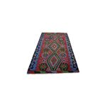 Zehra Abla Halı El Dokuma Zarif Pamukkale Denizli Yörük Yün Kilim 6275 Çok Renkli-160 x 280