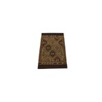 Zehra Abla Halı El Dokuması Benzersiz Geometrik Karapınar Yörük Yün Cecim Kilim 5668 Renkli-70 x 120