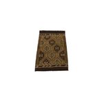 Zehra Abla Halı El Dokuması Otantik Geometrik Karapınar Yörük Yün Cecim Kilim 5390 Renkli-75 x 120