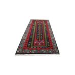 Zehra Abla Halı Yeni El Dokuma 6m2 Karabağ Yün Kilim 6373 Çok Renkli-175 x 350