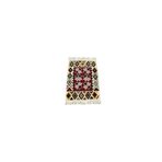 Zehra Abla Halı Yeni El Dokuma Benzersiz Telefon Altı Pınarbaşı Kayseri Yün Kilim 6255 Çok Renkli-40 x 60