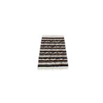 Zehra Abla Halı Yeni El Dokuma Çizgili Eşsiz Tiftik Yün Siirt Battaniyesi Kilim 5454 Renkli-80 x 125