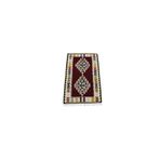 Zehra Abla Halı Yeni El Dokuma Enfes Benzersiz Hediyelik Yahyalı Yün Kilim 5560 Renkli-60 x 100
