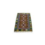 Zehra Abla Halı Yeni El Dokuma Görkemli Cerit Yörükleri Meşhed İran Yün Kilim 5554 Renkli-100 x 150