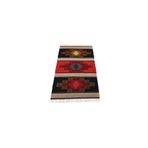 Zehra Abla Halı Yeni El Dokuma Görkemli Şarkışla Sivas Yün Kilim 6382 Çok Renkli-90 x 160