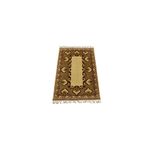 Zehra Abla Halı Yeni El Dokuma Modern Tarz Zarif Milas Yün Halı 5807 Bej-85 x 130