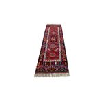 Zehra Abla Halı Yeni El Dokuma Nadir Otantik Herki Yolluk Yün Kilim 5499 Renkli-100 x 350