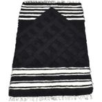Zehra Abla Halı Yeni El Dokuma Namazlık Seccade Tiftik Yün Siirt Battaniyesi Kilim 4534
