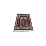 Zehra Abla Halı Yeni El Dokuma Otantik Balıkesir Yörük Yün Kilim 6406 Çok Renkli-115 x 160