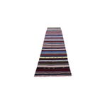 Zehra Abla Halı Yeni El Dokuma Otantik Bukleli Pamuklu Yolluk Kilim 6289 Çok Renkli-100 x 400