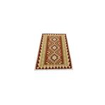 Zehra Abla Halı Yeni El Dokuma Otantik Kayseri Yün Kilimi 6344 Çok Renkli-110 x 170