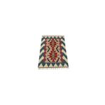 Zehra Abla Halı Yeni El Dokuma Şaheser Pınarbaşı Kayseri Yün Kilim 5496 Renkli-75 x 120