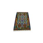 Zehra Abla Halı Yeni El Dokuma Seçkin Cerit Yörükleri Meşhed İran Yün Kilim 5579 Renkli-100 x 160