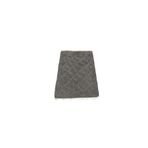 Zehra Abla Halı Yeni El Dokuma Tek Renk Tiftik Yün Siirt Battaniyesi Kilim 5771 Gri-80 x 125