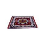 Zehra Abla Halı Yeni Nadir Çok Amaçlı Pamuk Üzeri Baskı Duvar Halısı 5714 Kırmızı-140 x 200