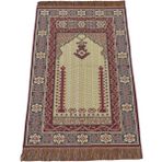 Zehra Abla Halı Yeni Seçkin Kompozisyon Mihraplı Seccade Portatif Namazlık Duvar Halısı 7085 - Çok Renkli - 70 x 110 cm
