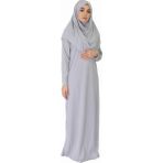 Zehranaz Namaz Elbisesi Açık Gri Xxl - 52 - 54