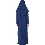 Zehranaz Namaz Elbisesi Açık Lacivert Fermuarlı Namaz Elbisesi3 - 2XL - 3XL