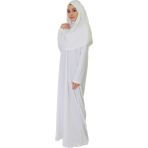 Zehranaz Namaz Elbisesi Beyaz L - 44 - 46