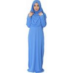 Zehranaz Namaz Elbisesi Gök Mavisi 3xl - 56 - 58 - Gökmavisi