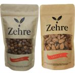 Zehre Çiğ Fındık Içi 250 gr + Çiğ Badem Içi 250 gr - 500 gr