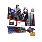 Zeiron Amx60 Ryzen 5 3600 16GB RAM 512GB SSD RX550 4GB 23.8" Curved Oyuncu Masaüstü Bilgisayar