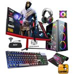 Zeiron AMX60 ZVN-GX25 Ryzen 5 3600 16GB RAM 240GB + 1TB SSD RX 550 23.8 inç Monitör Oyun Bilgisayarı