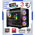 Zeiron Augustus X85 Ryzen 5 5600X 32GB 256GB M.2 Ssd+1tb HDD RX580 8gb 256BIT Sıvı Soğutmalı Oyuncu Masaüstü Bilgisayar