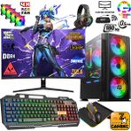 Zeiron BSX90 Ryzen 5 3600 32GB 256GB Ssd+1tb HDD GTX1050TI 27" 165Hz Oyuncu Masaüstü Bilgisayar