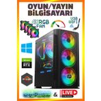 Zeiron C-Navik X60 Ryzen 5 5600 32GB Ram 1TB NVMe M.2 SSD RTX4060 Ekran Kartı Oyuncu Masaüstü Bilgisayar