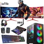 Zeiron Centra X5 i5-3470 16GB RAM 512GB SSD 6GB GTX 1660 Super FreeDOS 24 inç Dual Monitör Oyun Bilgisayarı