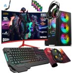 Zeiron DPX44 Ryzen 5 3600 32GB 256GB Ssd+1tb HDD GTX1660 27" 165Hz Oyuncu Masaüstü Bilgisayar