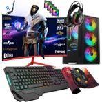 Zeiron DRX30 Ryzen 5 3600 32GB 512GB Ssd+3tb HDD GTX1650 23.8" 165Hz Oyuncu Masaüstü Bilgisayar