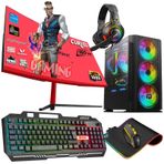 Zeiron Galaxy i5-10400F 16GB RAM 512GB SSD 6GB GTX 1660 Super FreeDOS 23.8 inç Monitör Oyun Bilgisayarı